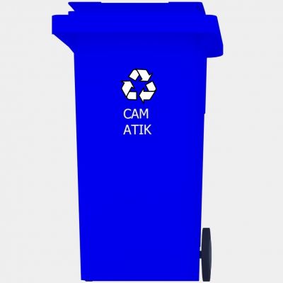 120 Litre Cam Atık Konteyneri - 2