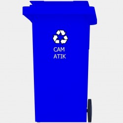 240 Litre Cam Atık Konteyneri - 2