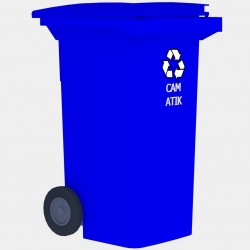 240 Litre Cam Atık Konteyneri - 3