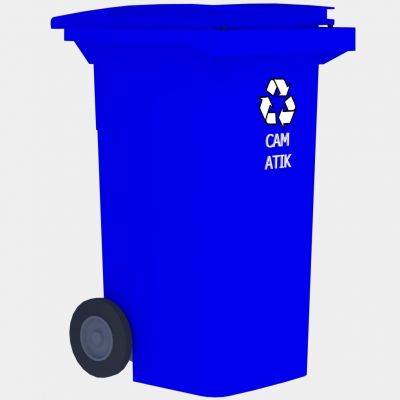 240 Litre Cam Atık Konteyneri - 3