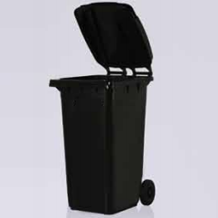 240 Litre Siyah Konteyner - 1
