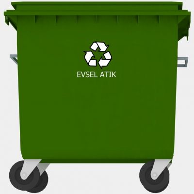 660 Litre Evsel Atık Konteyneri - 2