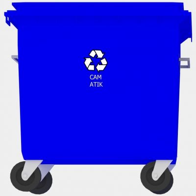 770 Litre Cam Atık Konteyneri - 2