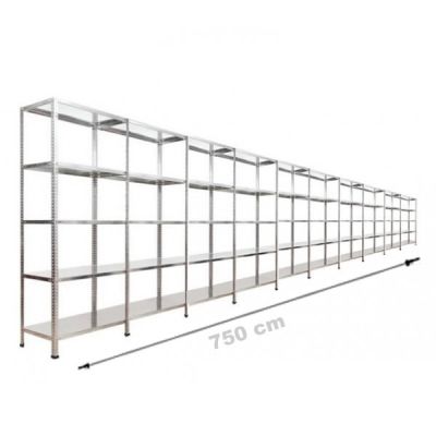 Ağır Depo Rafı 31x750x200 5 Katlı - 1