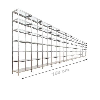 Ağır Depo Rafı 31x750x250 7 Katlı - 1