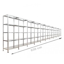 Ağır Depo Rafı 31x930x200 5 Katlı - 1