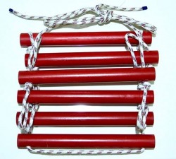 Ahşap İp Merdiven - 2