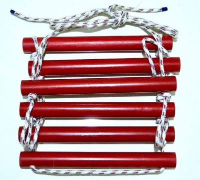 Ahşap İp Merdiven - 2