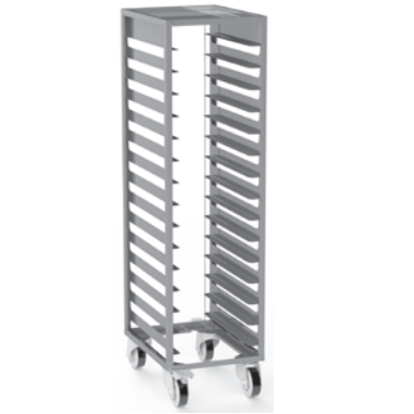 Bulaşık Toplama Arabası Komple Sac Tekli - 1
