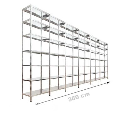 Çelik Arşiv Rafı 31x360x250 7 Katlı - 1