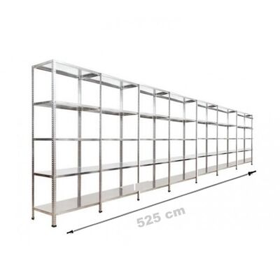 Çelik Raf Fiyatı 31x525x200 5 Katlı - 1