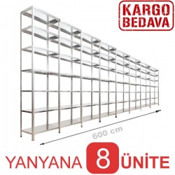 Depo Raf fiyatları 31x600x250 7 Katlı - 3