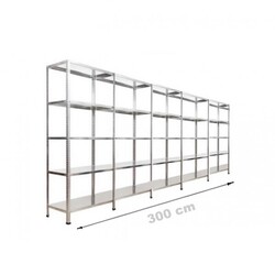 Depo Raf Sistemi 43x300x200 5 Katlı