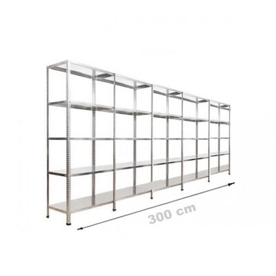 Depo Raf Sistemi 43x300x200 5 Katlı - 1