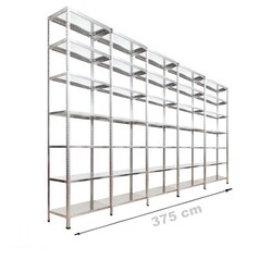 Depo Raf Sistemi 43x375x250 7 Katlı