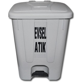 Evsel Atık Kovası 65 Litre Köşeli - 1