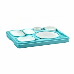 Thermo Tepsi Prestige Sıcak Yemek Tepsisi 6 Gözlü - 2
