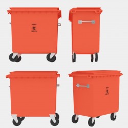 Tıbbi Atık Konteyneri 770 Litre - 3