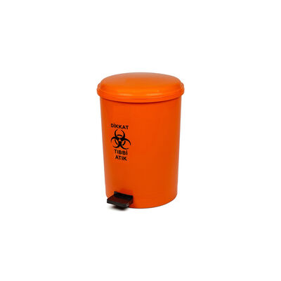 Tıbbi Atık Kovası 10 Litre İç Kovalı Pedallı - 1