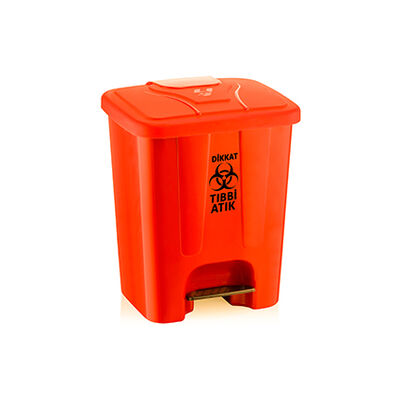 Tıbbi Atık Kovası 25 Litre Köşel İç Kovalıi - 1
