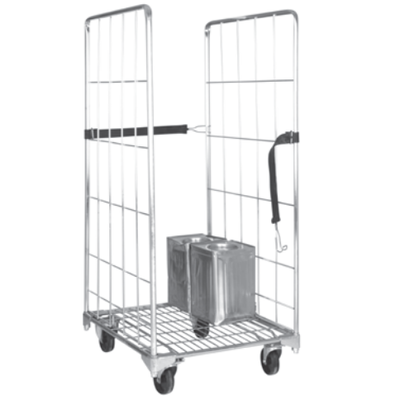 Yük Taşıma Arabası İki Tarafı Kapalı Galvaniz - 1
